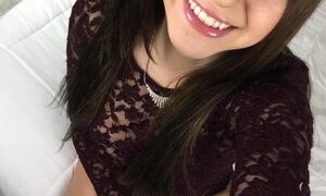 AlyssaShy naked before webcam in live video chat
