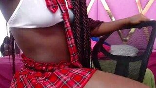 ebonyteen nude on webcam in her Live Sex Chat