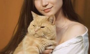 KristinaGreer naked before webcam in live video chat