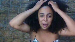 SrtaBlack naked stripping on cam for live sex video chat