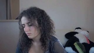 CurlyDevil naked stripping on cam for live sex video chat
