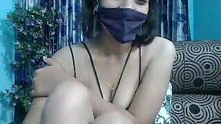 A-HotGirl naked stripping on cam for live sex video chat